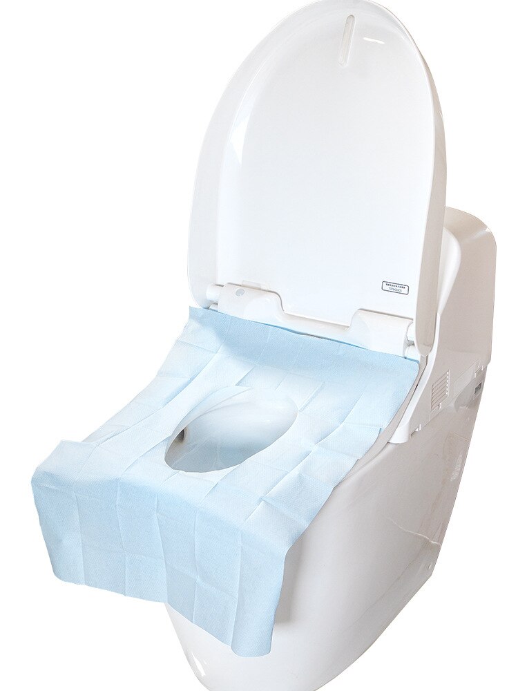 10Stck Reise Einweg vlies Wc Sitz Abdeckung matt Wasserdicht Wc Sitz Pad Für Heimat Camping Schlecht Normalen/lange