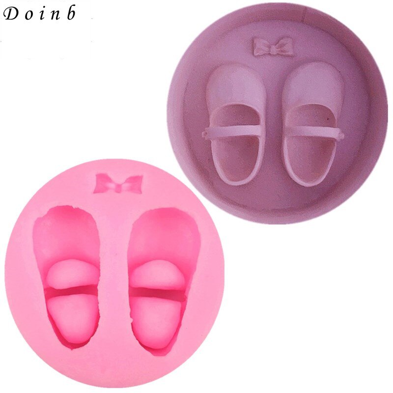 DIY Silikon bilden freundlicher schuhe bilden silikon bilden kuchen dekoration werkzeuge süßigkeit schokolade harz Tonne bilden