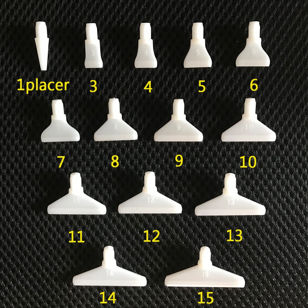 Diamant Malerei Werkzeuge 14 Stück Multi Placer für Diamant Punkt Bohrer Stift