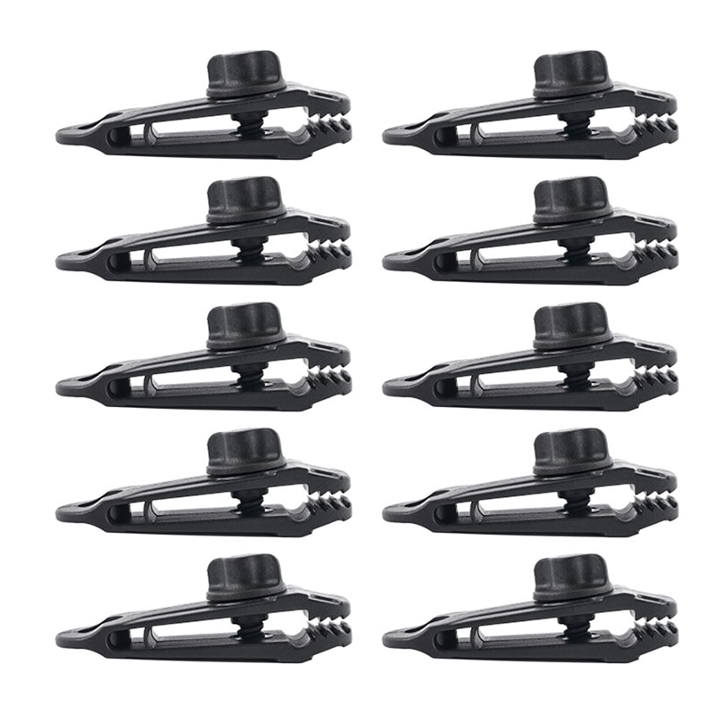 10 stücke draussen Baldachin Zelt Markise Winddicht fest Clip Hai Clips Schwarz Zelt Hai Clip Zelt & Baldachin Zubehör