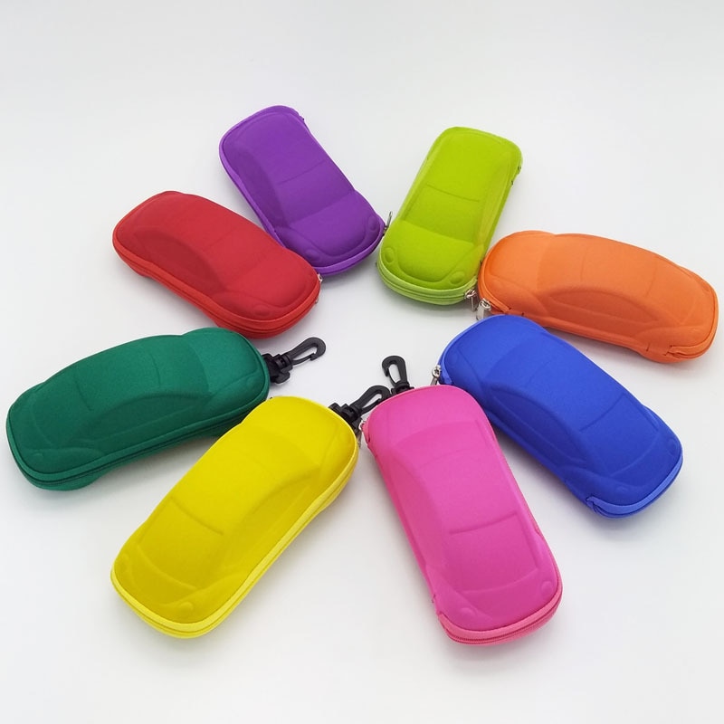 freundlicher Auto geformt Gläser fallen Nette Gläser Strage Tasche Kasten Fällen freundlicher Sonnenbrille Fällen Automobil Styling Kasten