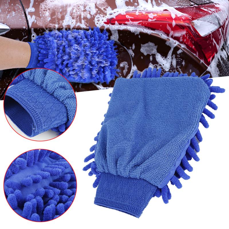 Mikrofaser Auto Reinigung Tonne Bar Auto Detaillierung Chenille Handschuh Fausthandschuh Ultrafeinen Haushalt Auto Pflege Waschen Tuch Auto Waschen Handschuh