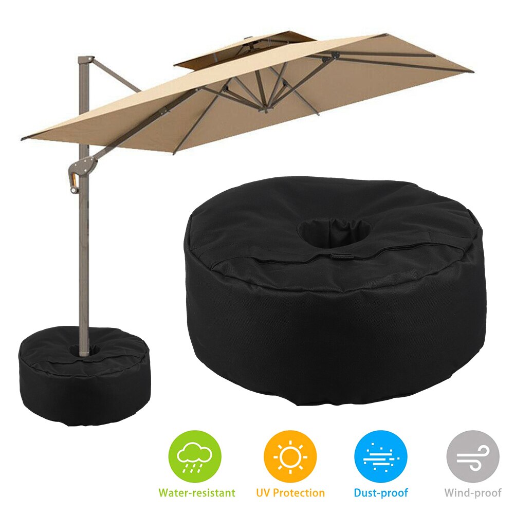 Terrasse Regenschirm Basis Gewicht Tasche Wetterfeste Sonnenschirm Regenschirm schwer Pflicht Sand Taschen Stehen Basis für Heimat Hotel Verwenden