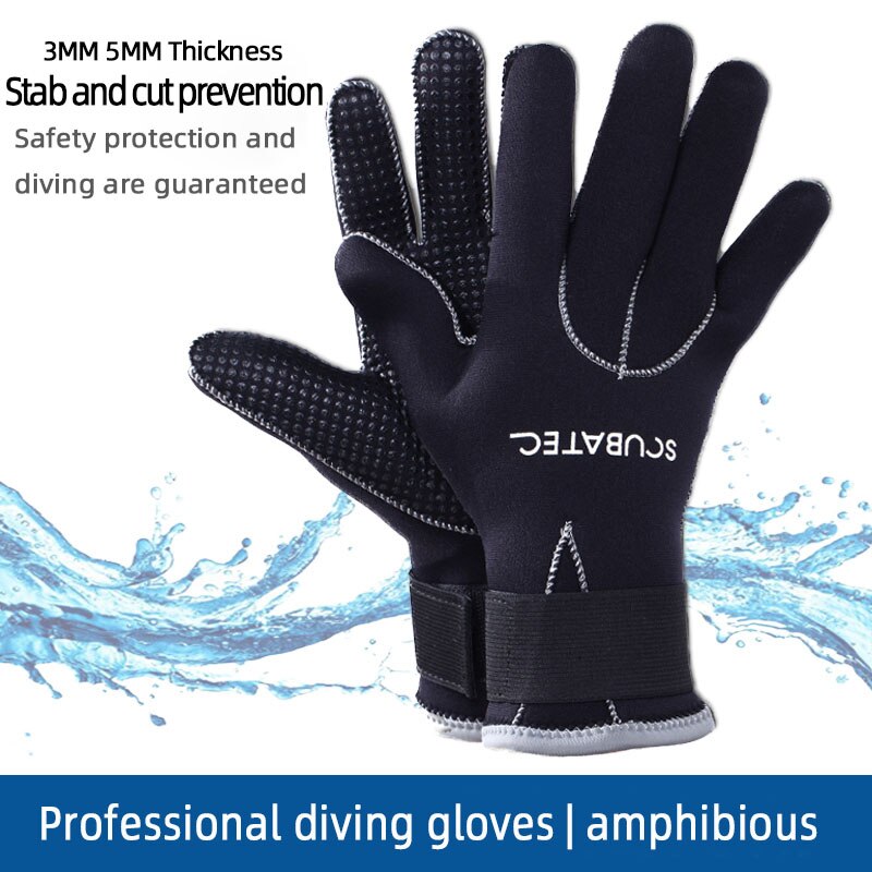 3mm Neopren Handschuhe Tauchanzug Handschuhe Schnorcheln Tauchen freies Tauchen Ausrügestochen Speerfischen Surfen Schwimmen Handschuhe Männer Wom
