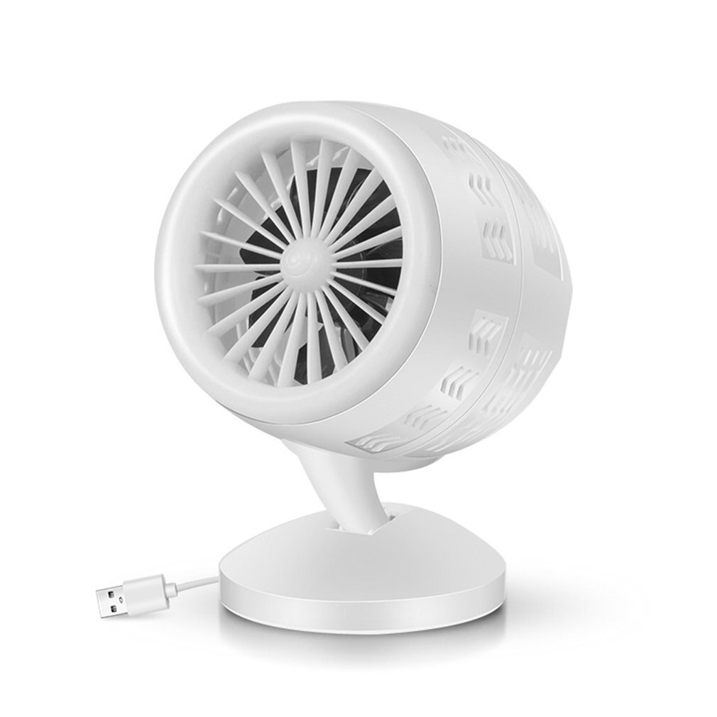 Klimaanlage Stumm Konvektion Luft Zirkulation Schreibtisch-Mini-Ventilator Tragbaren Kleinen Ventilator Doppel Blatt Turbo Fan Tragbare dauerhaft