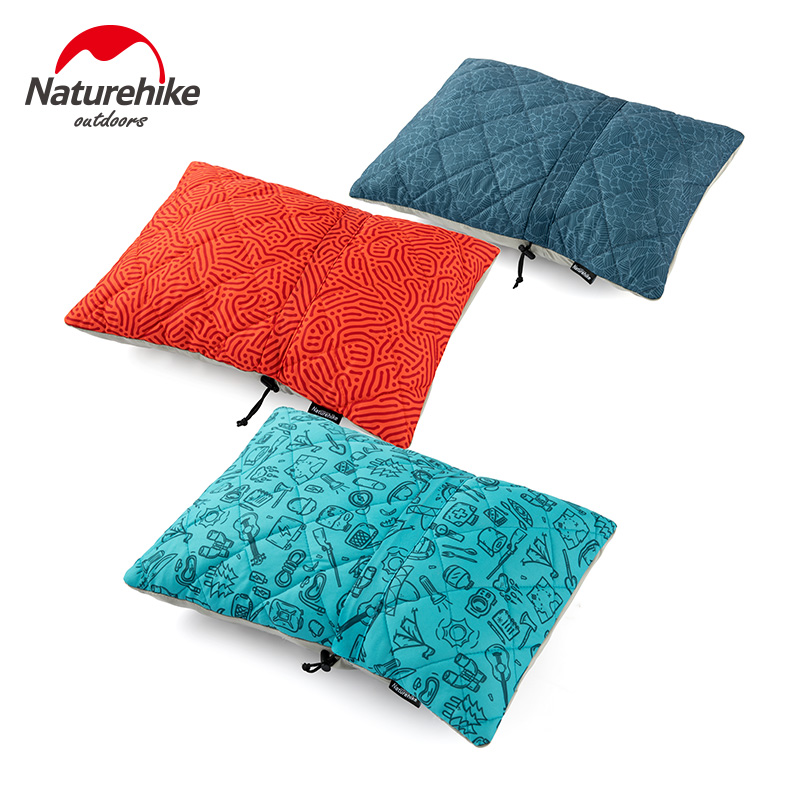 Naturehike Tragbare Reise Schwamm Kissen Leichte Falten Kissen draussen Camping Schlaf Kissen Auto Kopf Kissen