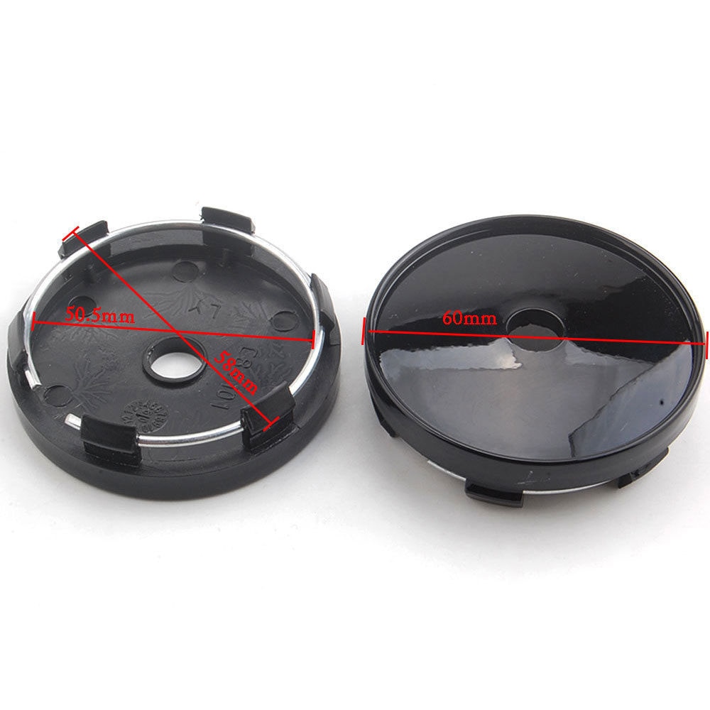 4Stck Rad Naben Abdeckungen 60mm Durchmessern SUV Auto Center Kappe See Radkappe Universal- Auto Rad kappe Auto zubehör Hub Kappen