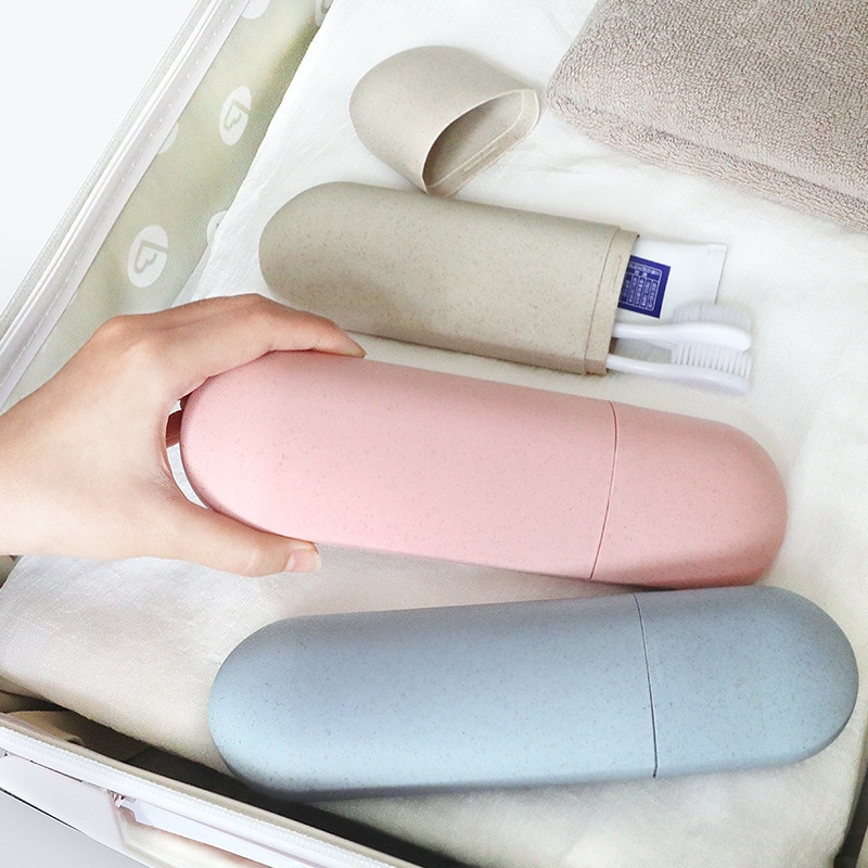 1PC Tragbare Zahnbürste Lagerung Kasten Reise Camping Zahnbürste fallen Abdeckung Sicherheit Gesundheit Schlecht Lagerung Organizer Kasten
