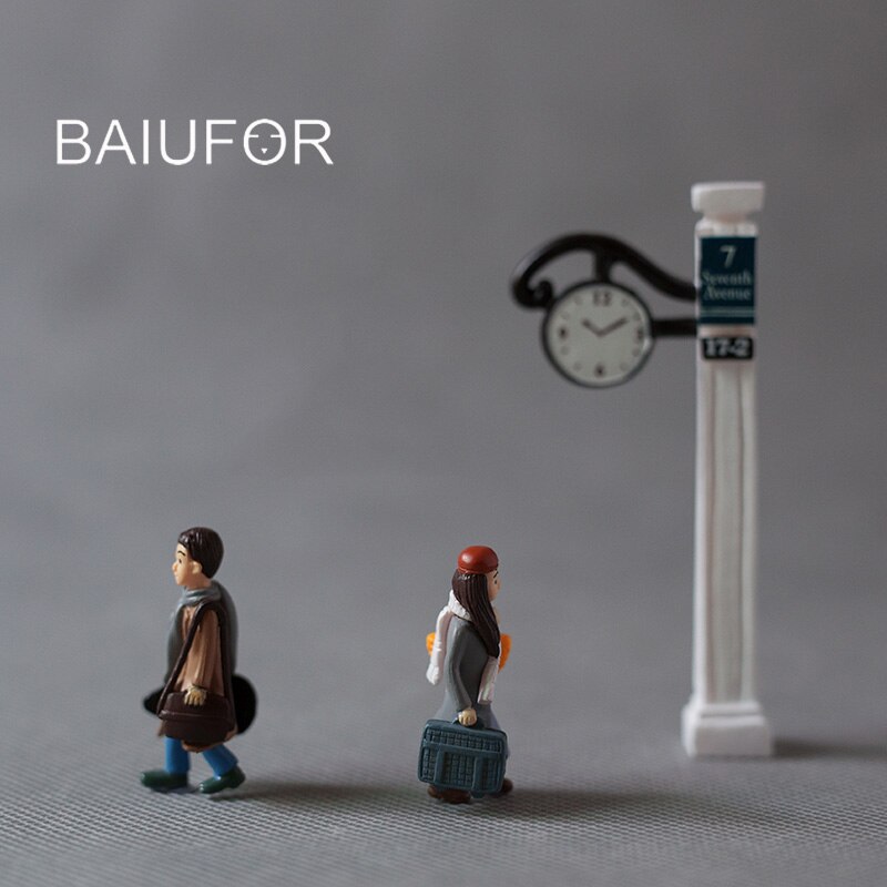BAIUFOR Liebhaber Junge Mädchen Paar, Miniaturen & Figuren Gebühr Garten Miniatur Terrarium & Sukkulenten Dekor DIY Valentinstag