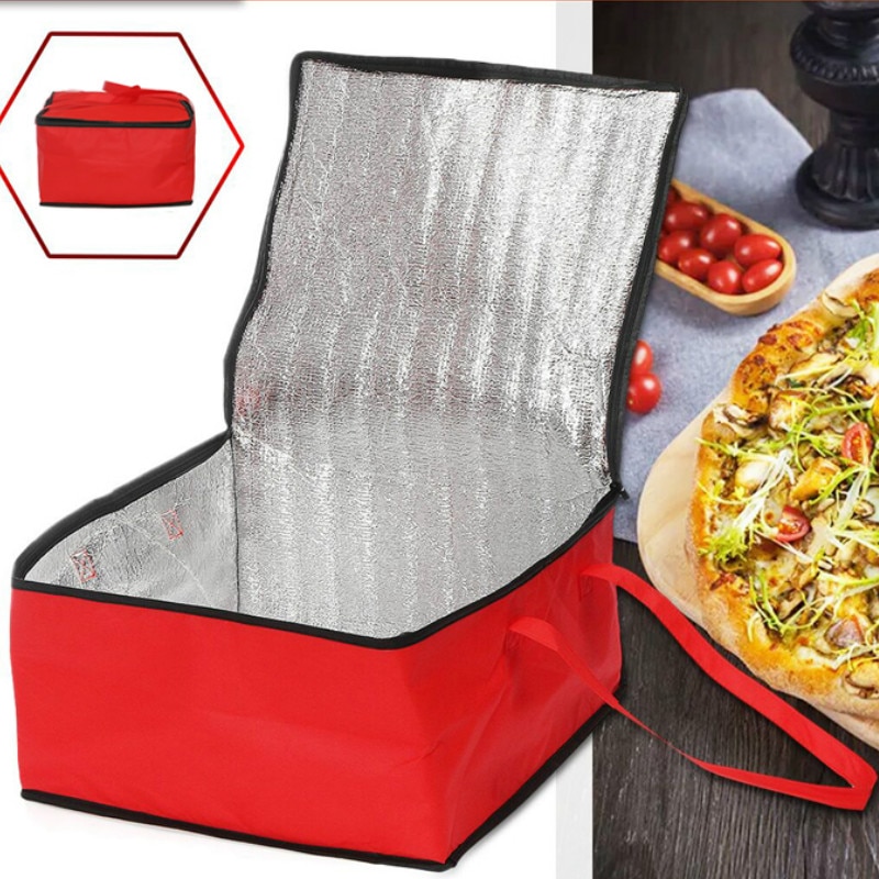 Wasserdicht Isolierte Tasche Kühltasche Isolierung Klapp Picknick Tragbare Eis Packung Lebensmittel Thermische Tasche Lebensmittel Tasche Pizza Tasche