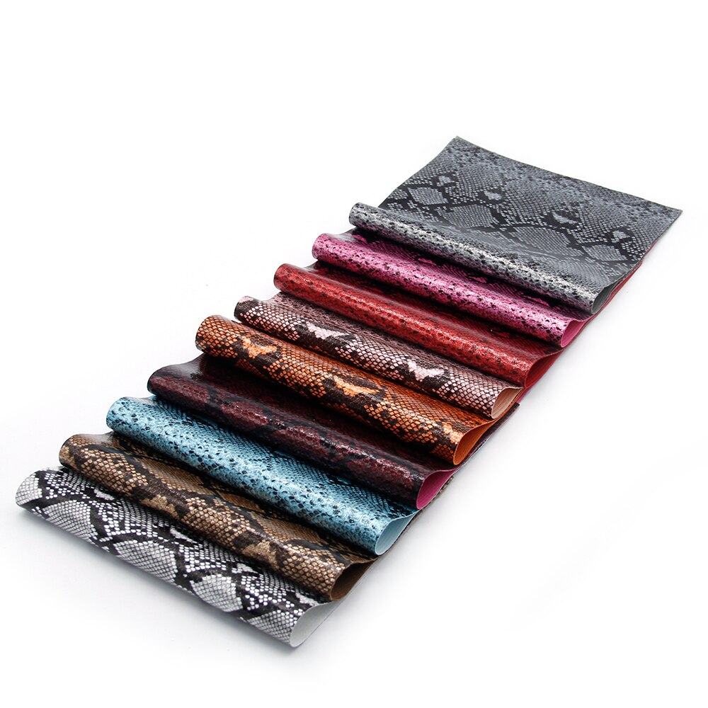 David zubehör 20*33cm Schlange Faux Synthetische Leder Stoff, DIY NäHenne Bekleidungs Knotbow Taschen Schuhe Handwerk Liefert, 1Yc5507