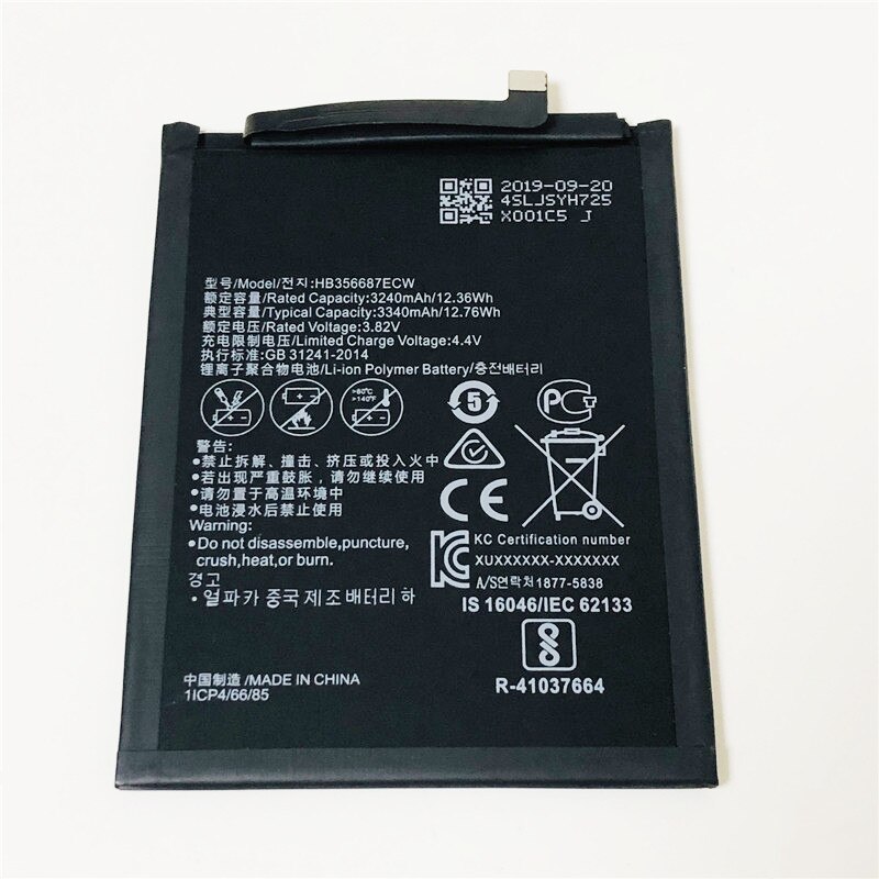 HB356687ECW Für Huawei P30 lite HWV33 beschädigen-LX1A beschädigen-LX1M beschädigen-LX2 beschädigen-LX3A beschädigen-L21A beschädigen-L21MEA beschädigen-L22A beschädigen-L01A beschädigen-AL00 Batterie