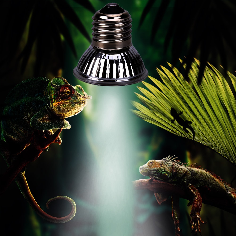 Reptil Schildkröte UVA + UVB 3,0 Heizung Lampe Volle Spektrum Sunlamps Aalen Heizung Lichter Haustier Produkte 25/50/75W