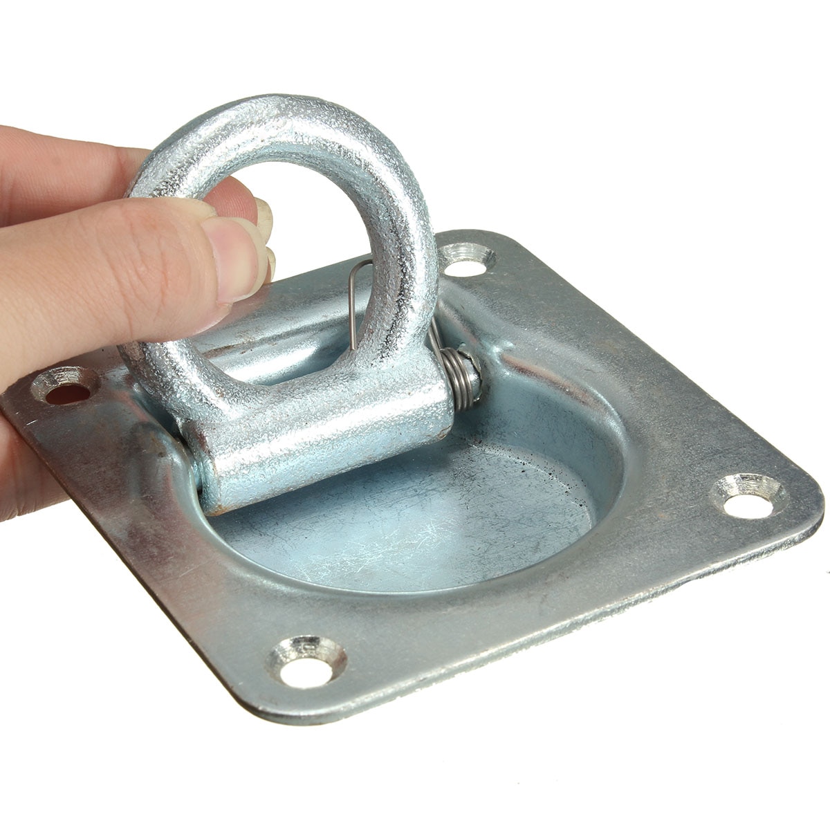 Lasch Ring Einbau Binden Boden Ring Anhänger Lastwagen Tablett Einbau Binden D Ring RV ATV Schlepper Anhänger Ring