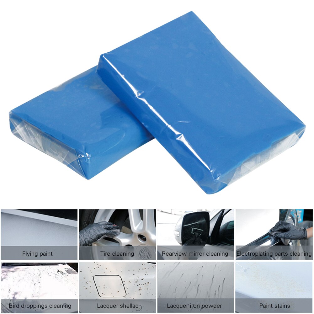 Blau 100g Auto Reiniger Magie Tonne Bar Auto Waschen Auto Styling Auto Reinigung Auto Auto Sauber Handheld Lkw Fahrzeug Unterlegscheibe Werkzeuge