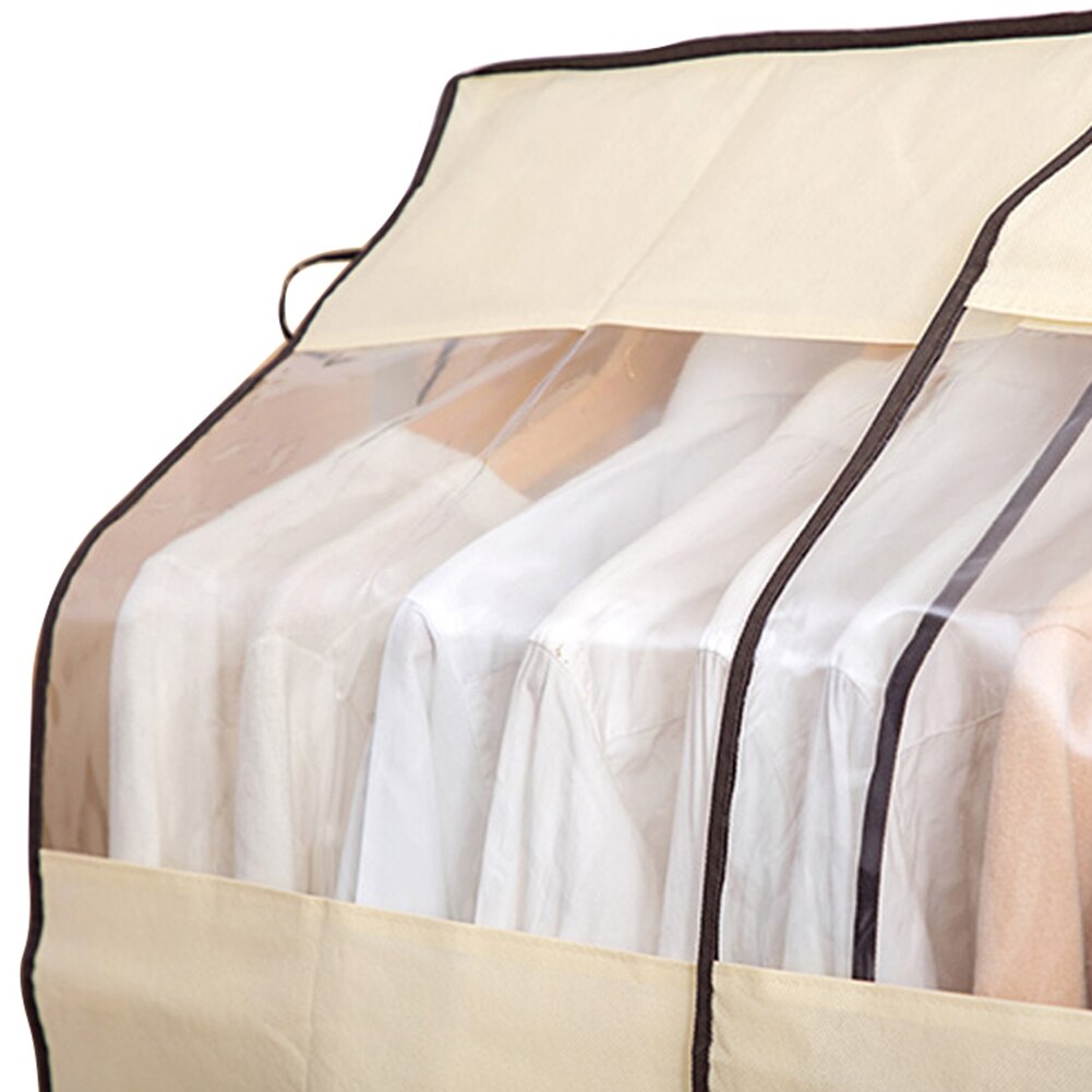 Tragbare Familie Kleidung Abdeckung hängend Kleidungsstück Tasche Staub nachweisen Kleidung Abdeckung Jacken Kleid Schrank Lagerung