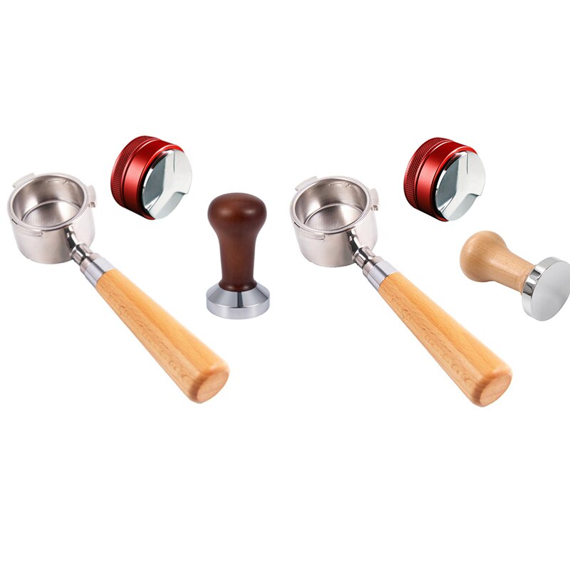 Beste 51MM Siebträger Professionelle Espresso Kaffee Maschine für Delonghi EC680/EC685 mit 2 Stck 51MM Kaffee manipulieren