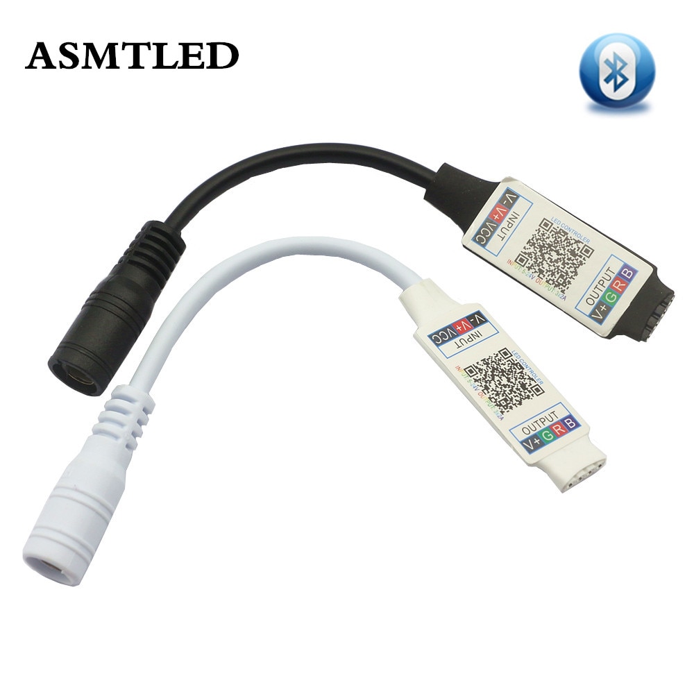 Mini RGB Bluetooth Regler Musik Bluetooth Clever Regler Licht Streifen Regler Für 5050 2835 RGB LED Streifen DC 5- 24 V