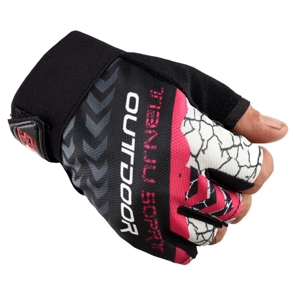 Radfahren Handschuhe Fahrrad Handschuhe Fahrrad Handschuhe Anti Rutsch Schock Atmungsaktive Halb Finger Kurze Sport Handschuhe Zubehör für Männer Frauen