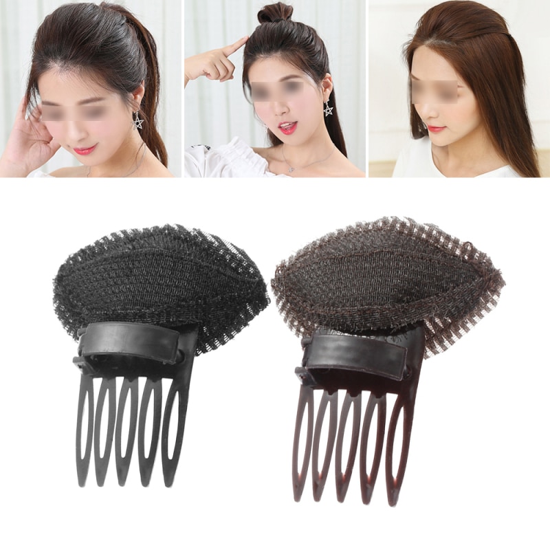 Stirn Haar Volumen Flauschigen Puff Schwamm Pad Clip Kamm Einsatz Werkzeug Basis DIY Styling Prinzessin Styling Erhöhte Haar Schwamm Pad