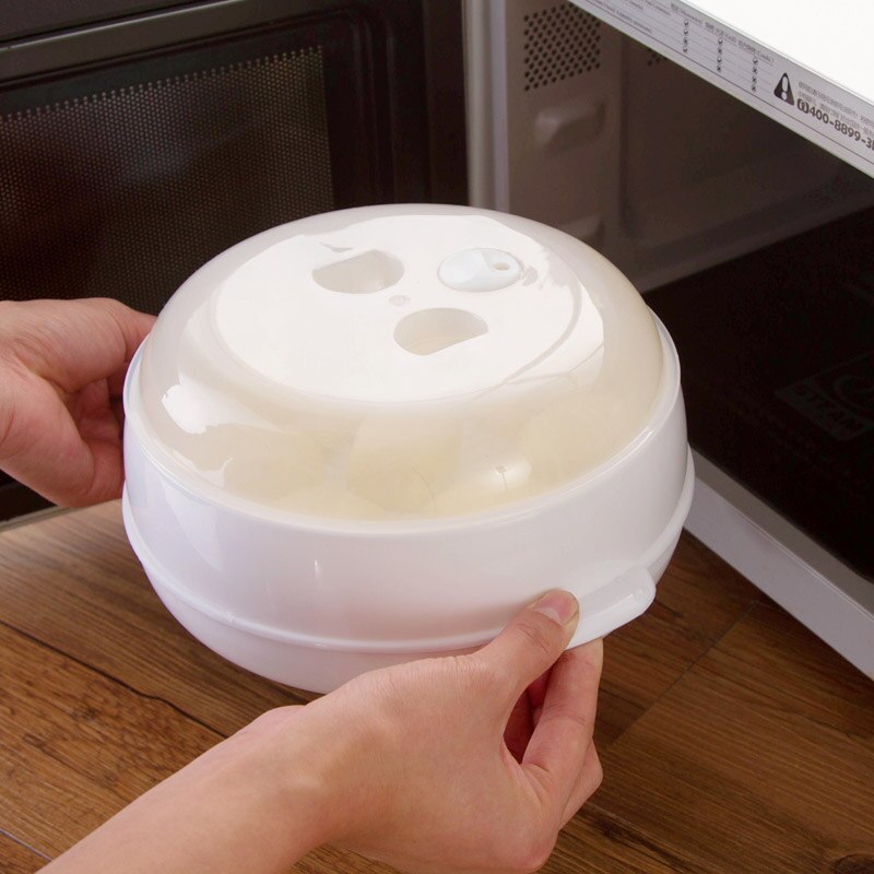 2 Ebene Mikrowelle Herde Lebensmittel Dampfer topf mit deckel Kochgeschirr Kochtopf Mikrowelle schüssel Küche Spielereien Zubehör