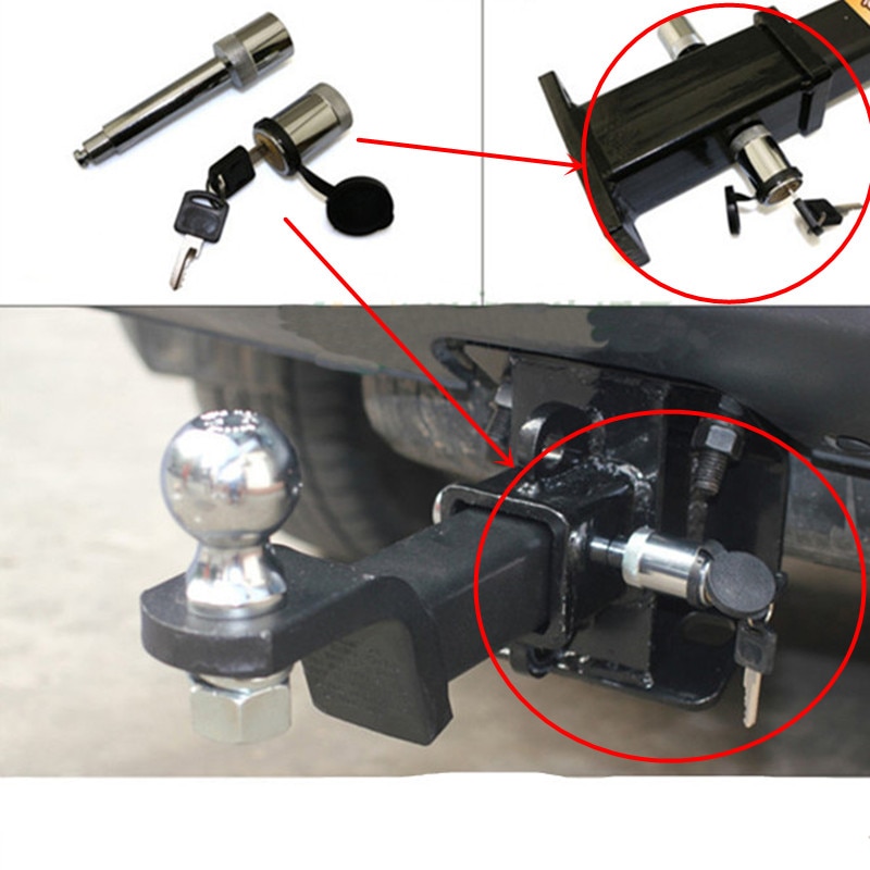 Anhänger schloss Abschleppen Bar Ball Anhänger teile Anhängerkupplung koppler sperren mit schlüssel Wohnwagen schwer Pflicht Empfänger sperre Abschleppen Anhängerkupplung anhänger Arm Bausatz