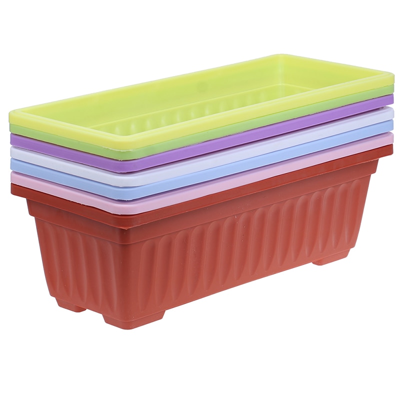 Blumentöpfe Pflanzer Topf Tabletts Kunststoff Töpfe Kreative Große Platz Töpfe Für Sukkulenten Pflanzen