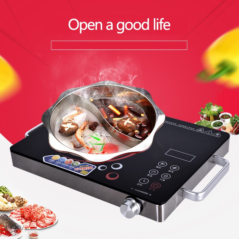 Multi Funktion Elektrische Keramik Herde, Kein Topf, Topf Herde, hoch Energie Grill Herde, einzigen Ring Elektrische Tee Herde