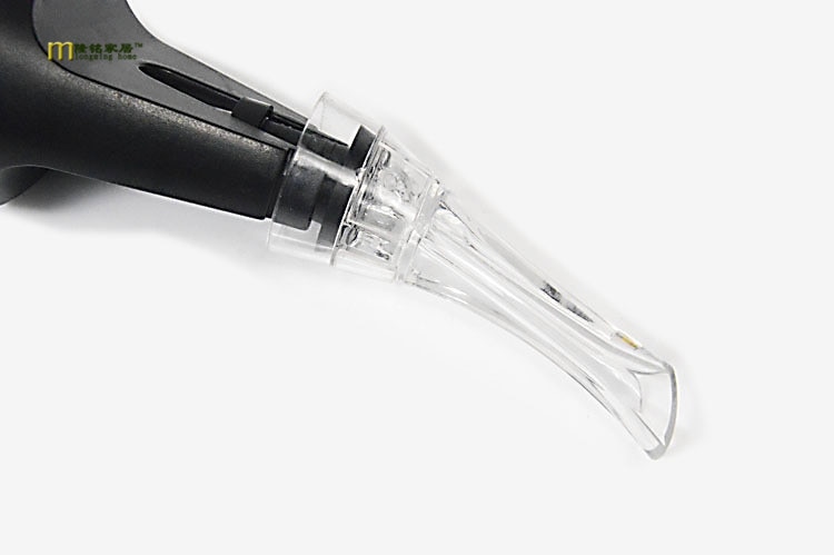 1 PC verrotten Wein Belüfter Filter, Magie Karaffe Ätherische Wein Schnell Belüfter, wein Trichter Filter einstellen Wein Wesentliche Ausrügestochen LJ 003