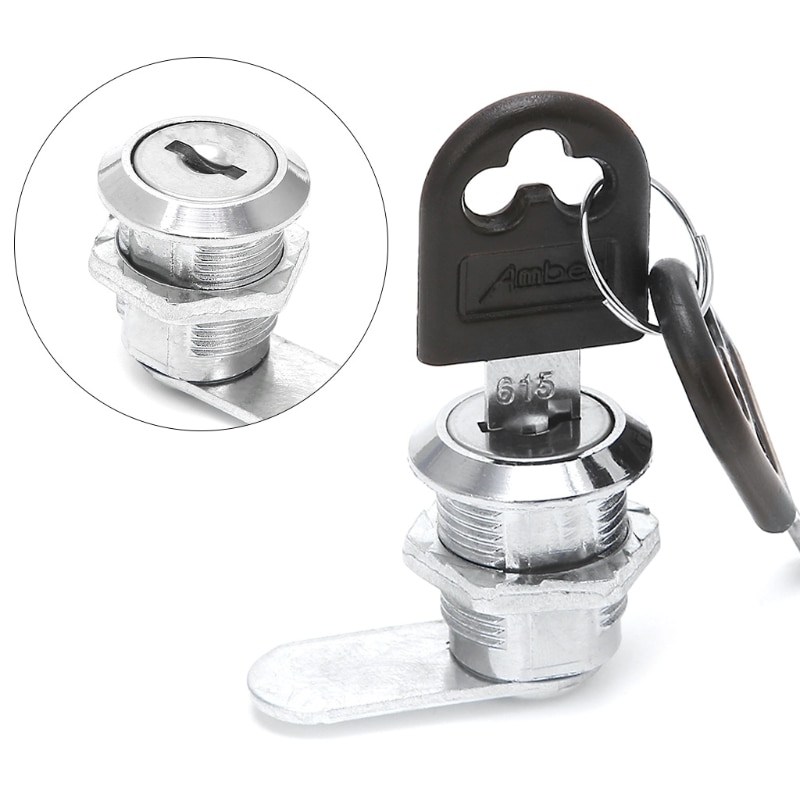 10-30mm Nocken sperren Schrank Post Briefkasten Schublade Schrank Schrank 2 Schlüssel-C