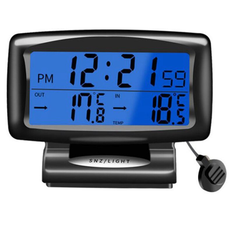 Auto LED Thermometer Zeit Elektronische Uhr Uhr Auto Nacht Licht Uhr Temperatur Anzeige Auto Innen Produkte Leucht Auto Ac