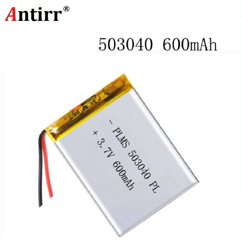 Polymer batterie 600 mah 3,7 V 503040 Clever Heimat MP3 lautsprecher Li-Ion batterie für dvr GPS mp3 mp4 praktisch lautsprecher