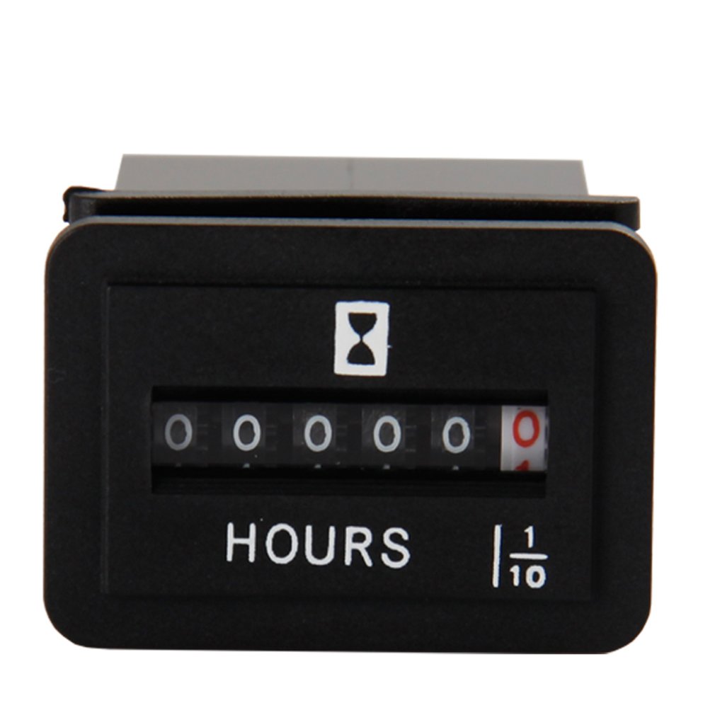 Stunde Meter Mechanische Stunde Meter Timer Für Diesel- Benzin Generator Benzin Motor- Industrie Timer