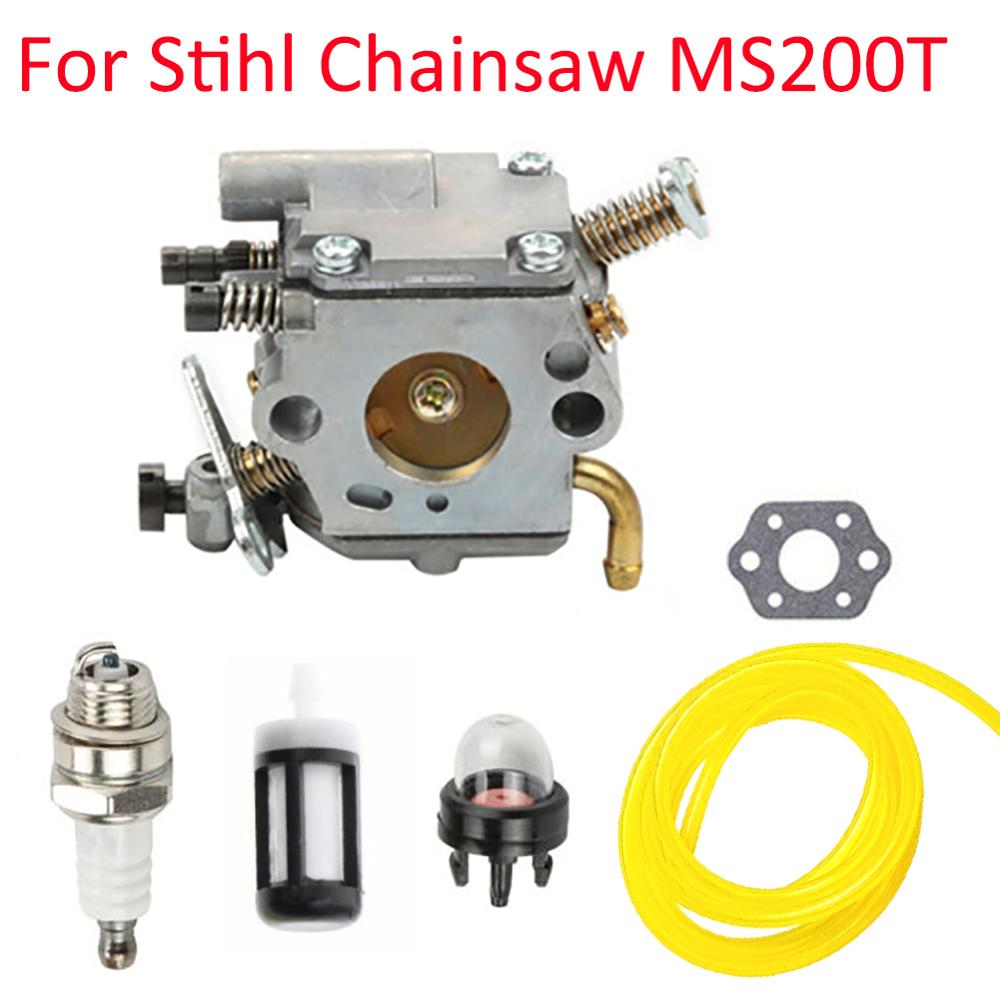 Aluminium legierung Vergaser Kraftstoff Filter Vergaser für Stihl Frau200 Frau200T 020T Kettensäge ZAMA C1Q-S126B Kohlenhydrate Bausatz