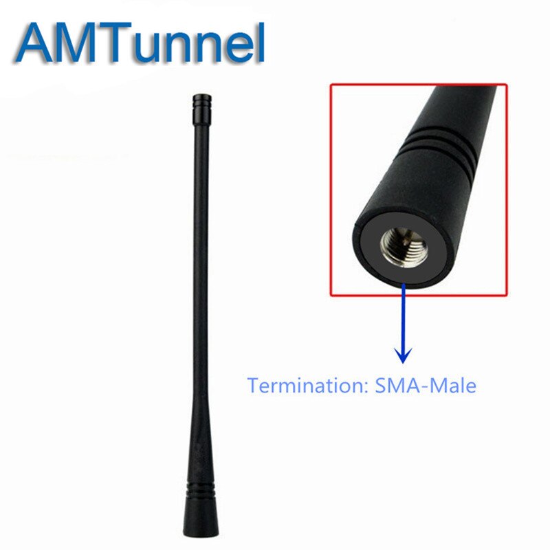 Zwei Weg Radio Antenne SMA-M UHF 10W für TYT MD-380 Retevis RT3 Puxing PX-2P Radio