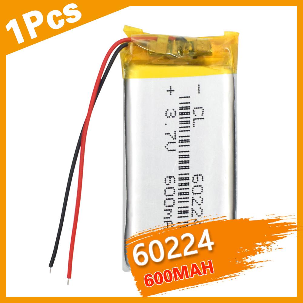 Polymer batterie 600 mah 3,7 V 602244 Clever Heimat MP3 lautsprecher Li-Ion batterie für dvd,GPS,mp3,mp4,mp5 praktisch, lautsprecher