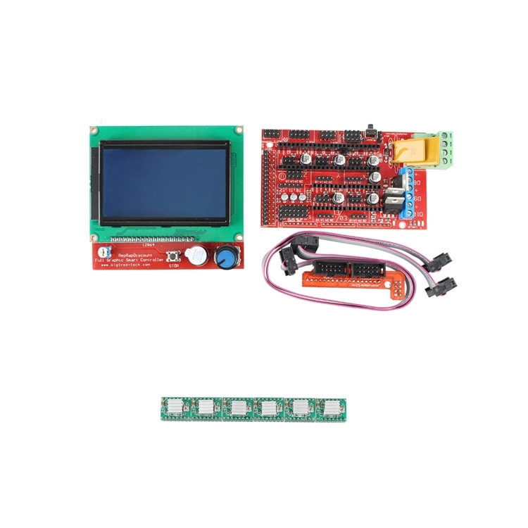 Rampen 1,4 mit stepper treiber und Anzeige für Hyperwürfel Evolution.