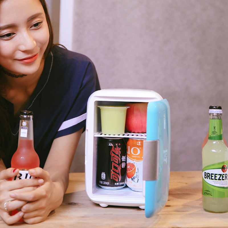 CBJ Auto Auto kühlschrank Mini 4L kühlschrank Dual verwenden Heimat + Auto 220 v + 12 v elektrische kühler Kasten heizung Kasten