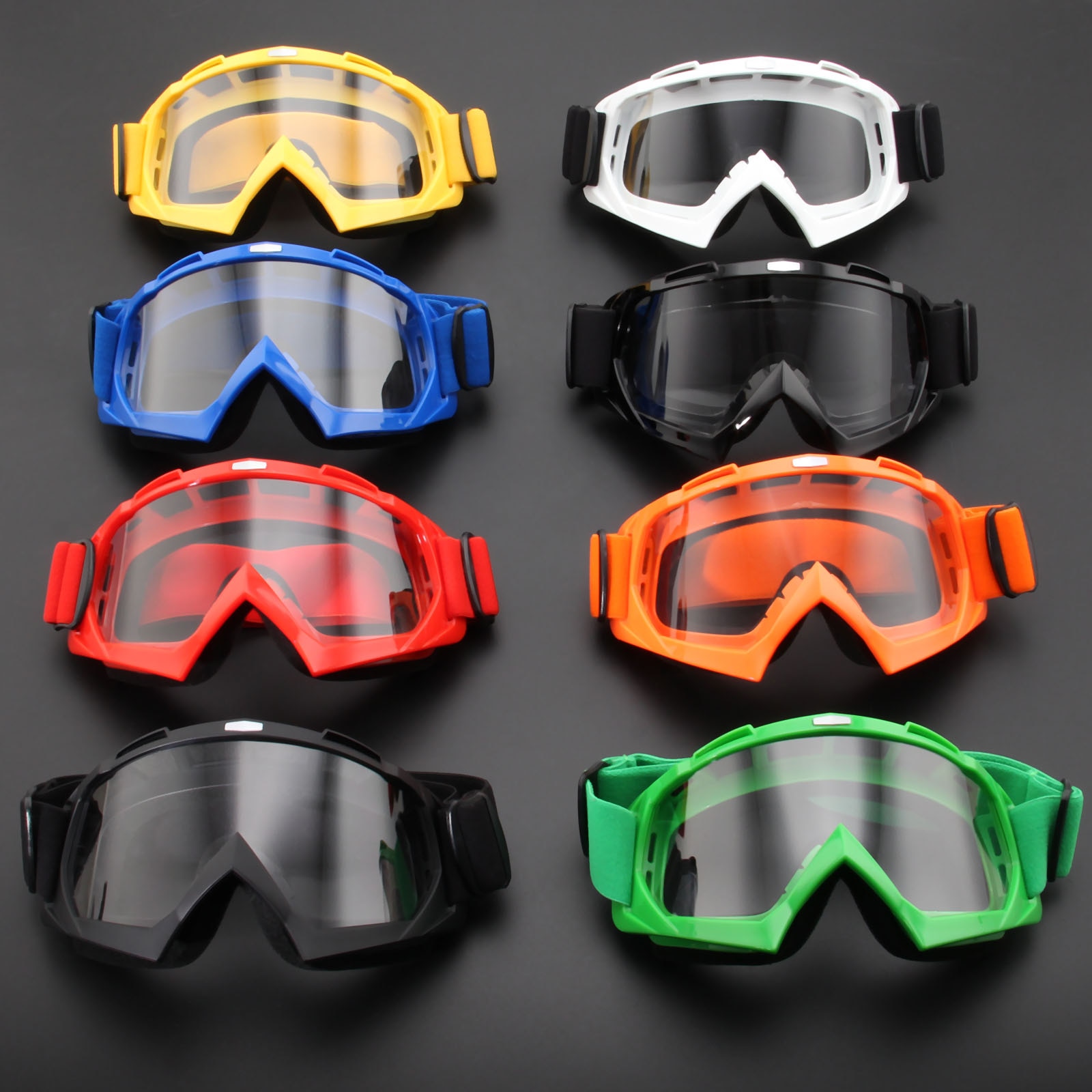 Moto-Cross Reiten Brille Ski Snowboard Schlittschuh Motorrad Helme Brille aus-Straße ATV Schmutz Fahrrad bergab Enduro Staubdicht Brillen