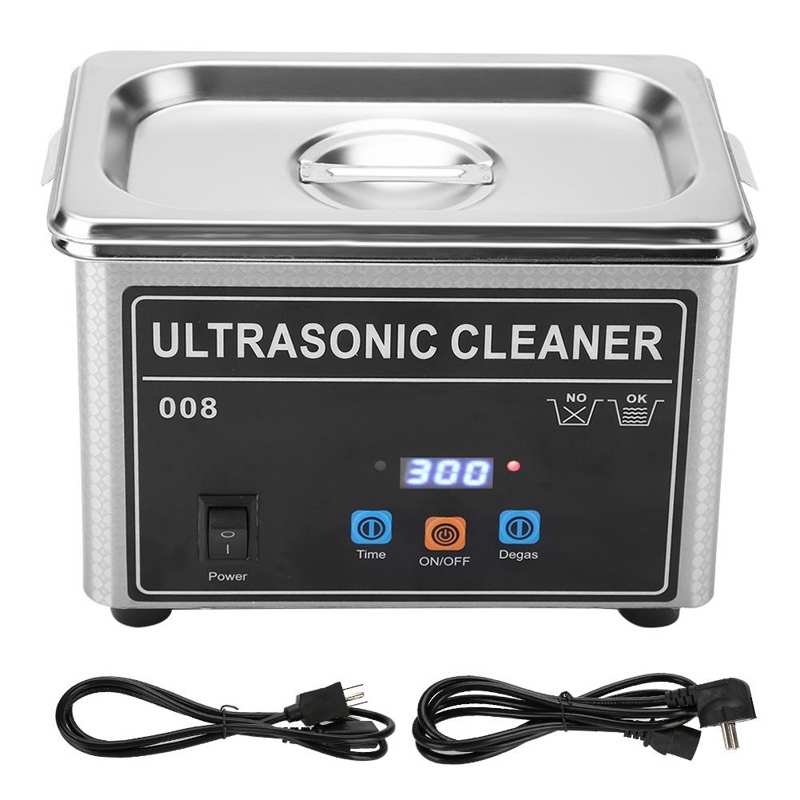 CJ-008 Ultraschall Reinigung Maschine für Schmuck Uhr Gläser Falsche Zähne Haushalt Ultraschall Reiniger Schlecht Schmuck Unterlegscheibe