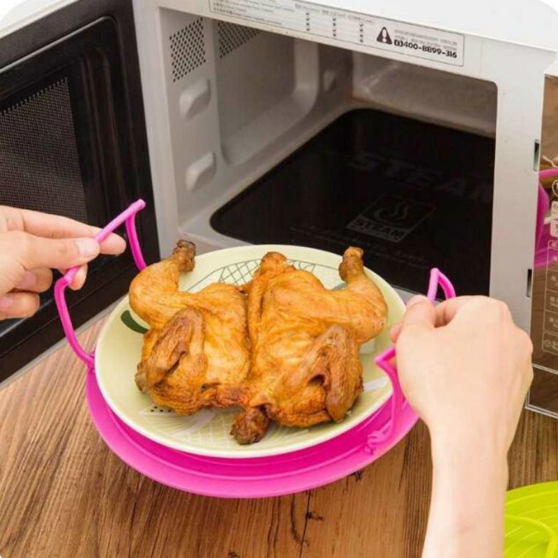 Faltbare heizung mikrowelle Regal doppel-schicht thermische isolierung topf Regal können verwendet in mikrowelle YHJ121201