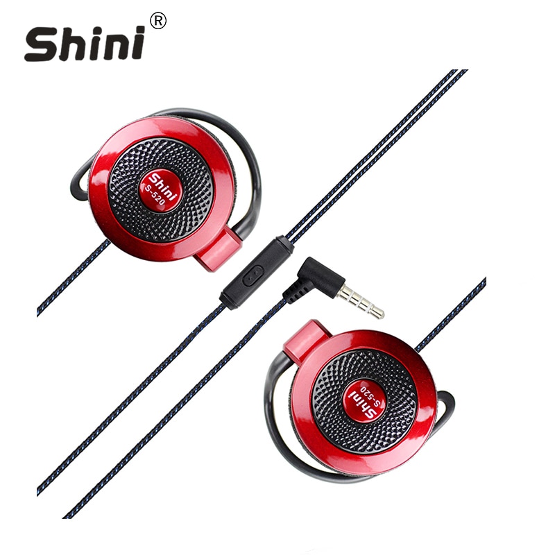 Ohr Haken Kopfhörer Verdrahtete Kopfhörer 3,5mm Super Bass Headset Mit Mikrofon Sport Kopfhörer für iPhone Samsung Xiaomi Huawei