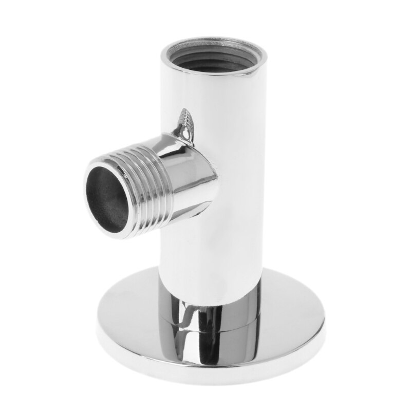 Kupfer edelstahl dusche zubehör Basis montiert dusche ellenbogen feste stange Q1QC