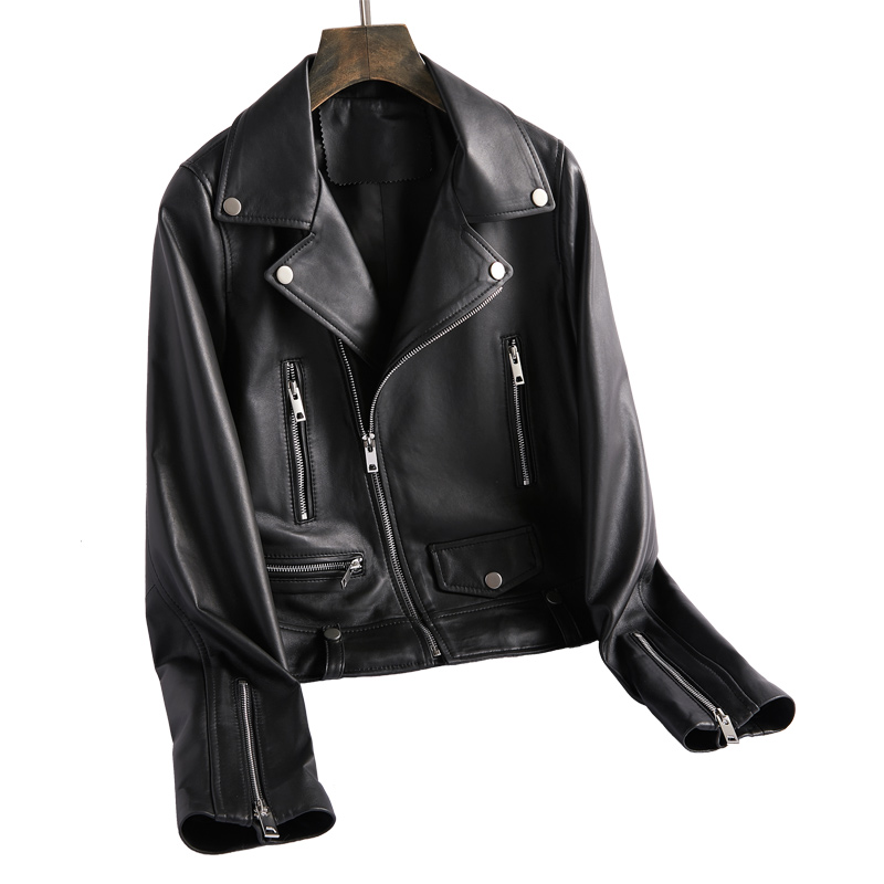 Leder Jacke Weiblichen Mantel Plus Große größe Große Bomber Mantel Frauen PU Grundlegende Radfahrer Dame Outwear Frühling Oberbekleidung Kurze 4XL XXL