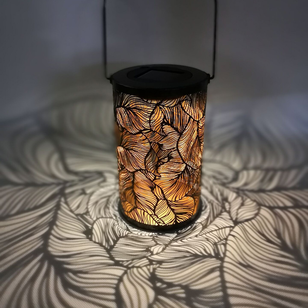 Solar- Garten Dekoration Ich bin Freien Wasserdichte Metall Rasen Licht Ornament Weihnachten Dekoration für Heimat warme gelb Solar- Licht