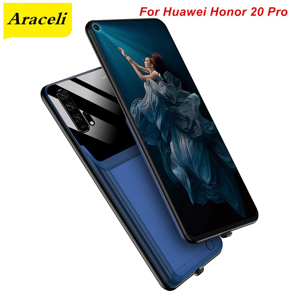 Araceli 10000 Mah Für Huawei Ehre 20 Profi Batterie fallen Externe Ladegerät Abdeckung Pack Energie fallen Bank Ehre 20 Profi batterie fallen