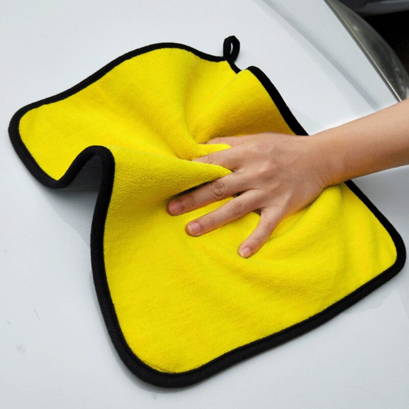 30x3 0/40/60CM Auto Waschen Mikrofaser Handtuch Auto Reinigung Trocknen Tuch Säumen Auto Pflege Tuch Detaillierung Auto Waschen gelb Handtuch