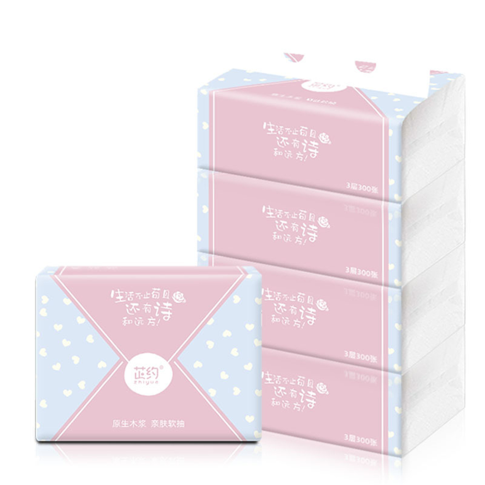 4 taschen Servietten Baby Papier Hause Restaurant Hotel Papier Weichen, Sauberen Protokoll Papier Handtücher Gewebe Neue