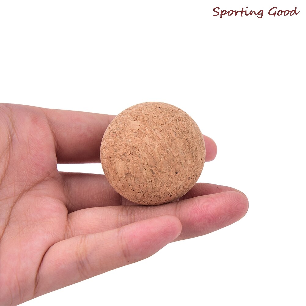 1Stck Kork Solide Holz Holz TischfußBall FußBall Tisch Ball FußBall Bälle Dia 36mm 1.42'
