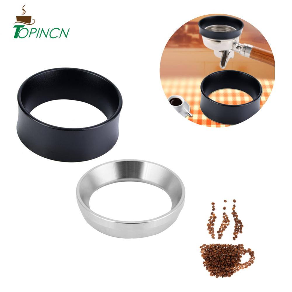 Espresso Dosierung Trichter Edelstahl Kaffee Dosierung Ring Ersatz Hause Kaffee manipulieren Zubehör
